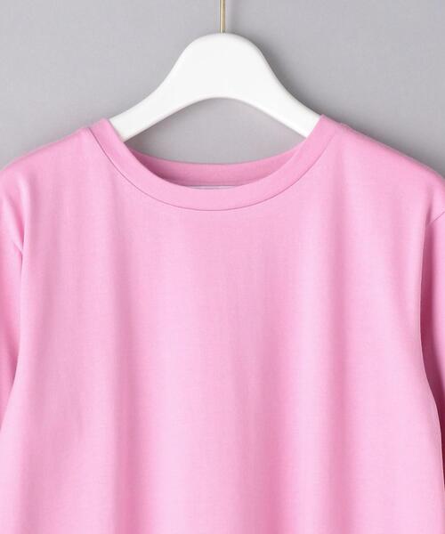 UNITED ARROWS（ユナイテッドアローズ）の「＜UNITED ARROWS＞Ｃ ロングスリーブ カットソー Ｗ（Tシャツ/カットソー・レディース・ピンク/ブラック/ホワイト・FREE）」の12枚目の写真