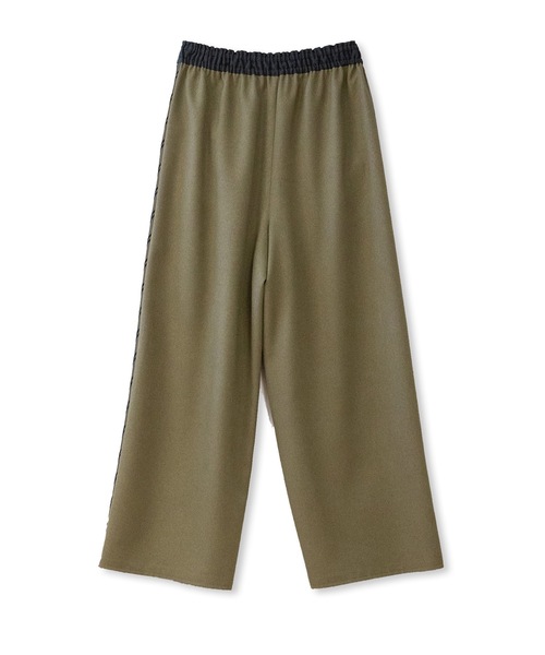 La SRIC（ラスリック）の「La SRIC / フロッキーサイドラインPT【セットアップ可】（その他パンツ・レディース・カーキ/キャメル・38）」の7枚目の写真