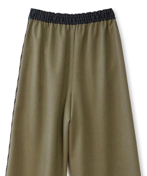 La SRIC（ラスリック）の「La SRIC / フロッキーサイドラインPT【セットアップ可】（その他パンツ・レディース・カーキ/キャメル・38）」の10枚目の写真