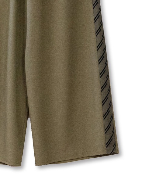 La SRIC（ラスリック）の「La SRIC / フロッキーサイドラインPT【セットアップ可】（その他パンツ・レディース・カーキ/キャメル・38）」の16枚目の写真