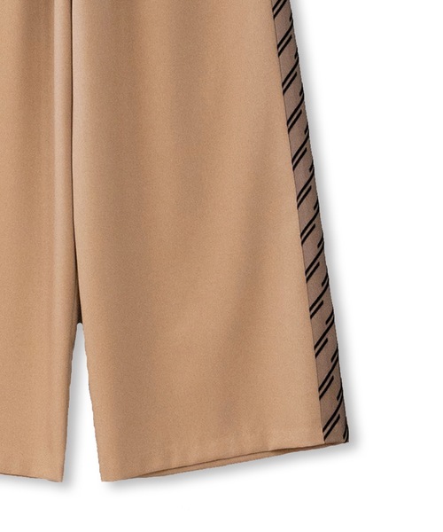 La SRIC（ラスリック）の「La SRIC / フロッキーサイドラインPT【セットアップ可】（その他パンツ・レディース・カーキ/キャメル・38）」の22枚目の写真