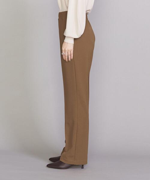 BEAUTY&YOUTH UNITED ARROWS（ビューティーアンドユースユナイテッドアローズ）の「BY ポリエステルストレート イージーパンツ -ウォッシャブル-◆（その他パンツ・レディース・ブラック/ベージュ・S/M）」の12枚目の写真