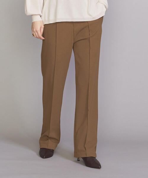 BEAUTY&YOUTH UNITED ARROWS（ビューティーアンドユースユナイテッドアローズ）の「BY ポリエステルストレート イージーパンツ -ウォッシャブル-◆（その他パンツ・レディース・ブラック/ベージュ・S/M）」の8枚目の写真