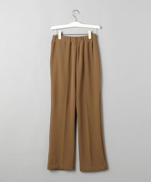 BEAUTY&YOUTH UNITED ARROWS（ビューティーアンドユースユナイテッドアローズ）の「BY ポリエステルストレート イージーパンツ -ウォッシャブル-◆（その他パンツ・レディース・ブラック/ベージュ・S/M）」の4枚目の写真