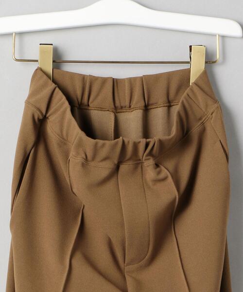 BEAUTY&YOUTH UNITED ARROWS（ビューティーアンドユースユナイテッドアローズ）の「BY ポリエステルストレート イージーパンツ -ウォッシャブル-◆（その他パンツ・レディース・ブラック/ベージュ・S/M）」の13枚目の写真