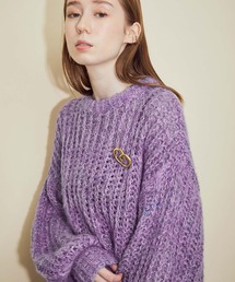 MADEMOISELLE ROPE' | ミックスヤーンモヘヤニット(ニット/セーター)