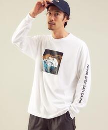 THE NORTH FACE | <THE NORTH FACE(ザ ノースフェイス)>長袖 デジタルロゴ Tシャツ(Tシャツ/カットソー)