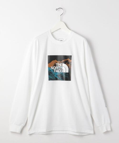 THE NORTH FACE（ザノースフェイス）の「＜THE NORTH FACE（ザ ノースフェイス）＞長袖 デジタルロゴ Tシャツ（Tシャツ/カットソー・メンズ・ブラック/ホワイト・M/XL/L）」の3枚目の写真