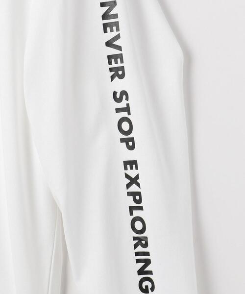 THE NORTH FACE（ザノースフェイス）の「＜THE NORTH FACE（ザ ノースフェイス）＞長袖 デジタルロゴ Tシャツ（Tシャツ/カットソー・メンズ・ブラック/ホワイト・M/XL/L）」の10枚目の写真