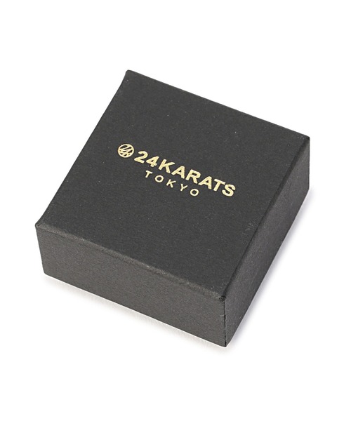 24karats(トゥウェンティーフォーカラッツ)の「Basic Logo Epo Ring(リング・メンズ・シルバー/ゴールド・15号/9号)」の7枚目の写真