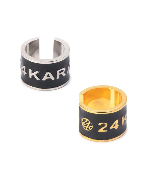 24karats(トゥウェンティーフォーカラッツ)の「Basic Logo Epo Ring(リング・メンズ・シルバー/ゴールド・15号/9号)」の5枚目の写真