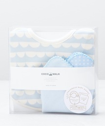 COCO WALK（ココウォーク）の「COCOWALK:出産祝い ミニギフトBOX(シェルボーダー)（ベビーギフト・メンズ）」