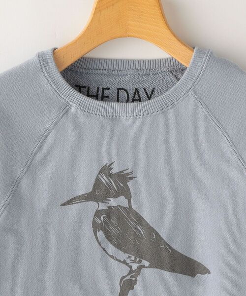 THE DAY(ザデイ)の「【SHIPS KIDS別注】THE DAY:バード スウェット(100~130cm)(スウェット・キッズ・スカイブルー/キャメル・100/130/110/120)」の8枚目の写真