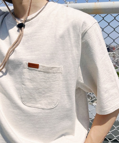 PENDLETON(ペンドルトン)の「Pendleton(ペンドルトン)/Deschutes Pocket Tee - S/S オーバーサイズ コットン100% 半袖 無地 ポケT(Tシャツ/カットソー・メンズ・ホワイト/ブラック/オートミール・M/L/XL)」の7枚目の写真