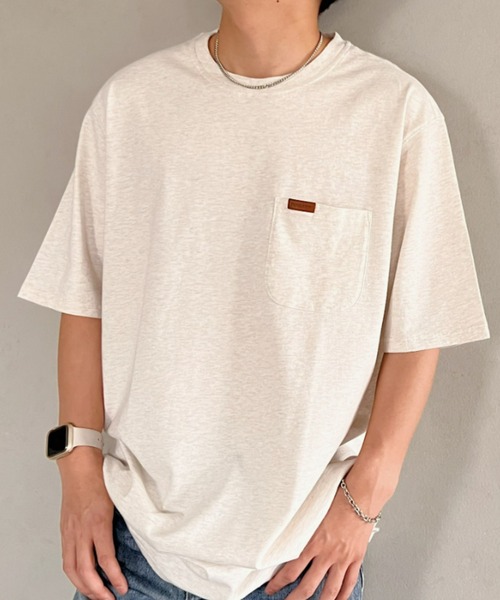 PENDLETON(ペンドルトン)の「Pendleton(ペンドルトン)/Deschutes Pocket Tee - S/S オーバーサイズ コットン100% 半袖 無地 ポケT(Tシャツ/カットソー・メンズ・ホワイト/ブラック/オートミール・M/L/XL)」の5枚目の写真
