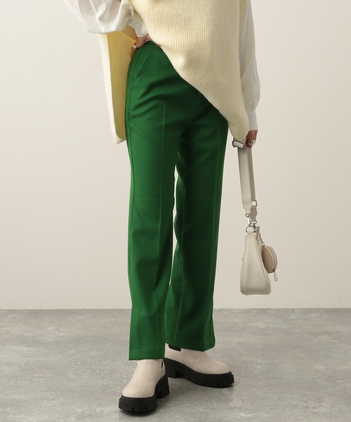 Heather（ヘザー）の「スリムフィットアッタカストレートパンツ