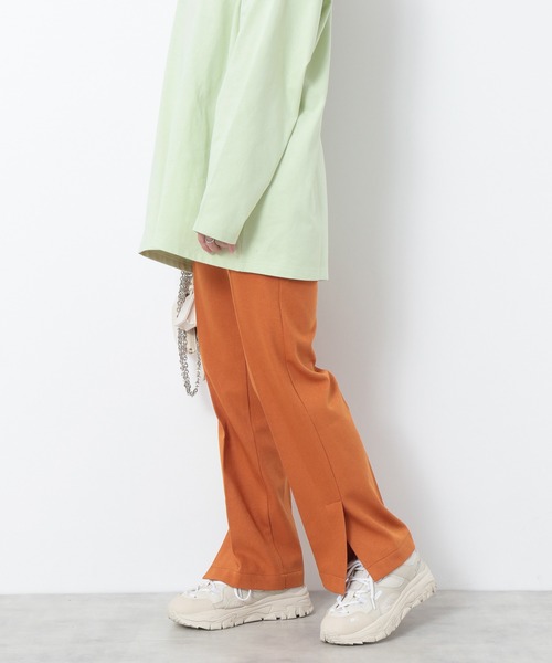 Heather（ヘザー）の「スリムフィットアッタカストレートパンツ 238828