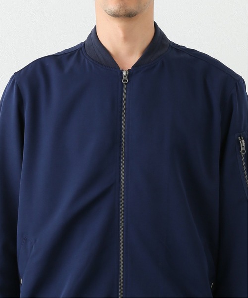 417 EDIFICE（フォーワンセブンエディフィス）の「グログラン MA-1（MA-1・メンズ・ネイビー/ブラウン/カーキ・SMALL/MEDIUM/LARGE）」の8枚目の写真