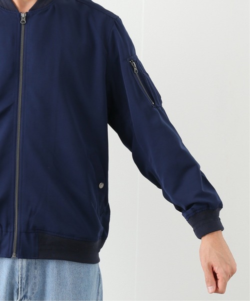 417 EDIFICE（フォーワンセブンエディフィス）の「グログラン MA-1（MA-1・メンズ・ネイビー/ブラウン/カーキ・SMALL/MEDIUM/LARGE）」の10枚目の写真