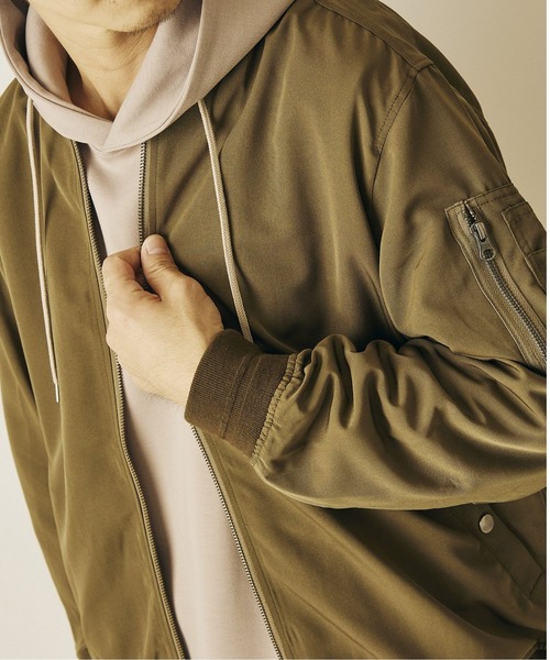 417 EDIFICE  MA-1 ブルゾン 417 EDIFICE（フォーワンセブンエディフィス）｜MA-1一覧 - WEAR