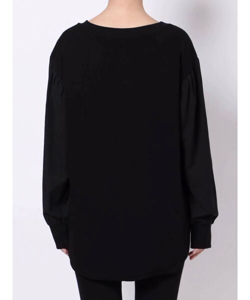 LAGUNAMOON（ラグナムーン）の「シアースリーブカットトップス（Tシャツ/カットソー・レディース・ホワイト/チャコールグレー/ブラック・FREE）」の13枚目の写真