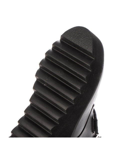 Elvis Luce（エルビスルーチェ）の「ElvisLuce(エルビスルーチェ) シャークソール厚底スニーカー ブーツ（ブーツ・レディース・ブラック/ガンメタ/ブラック系その他・LL/L/M/S）」の11枚目の写真