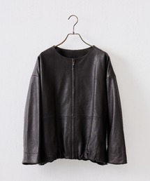 BEARDSLEY | より滑らかな素材を使用 Newレザーブルゾン(ブルゾン)