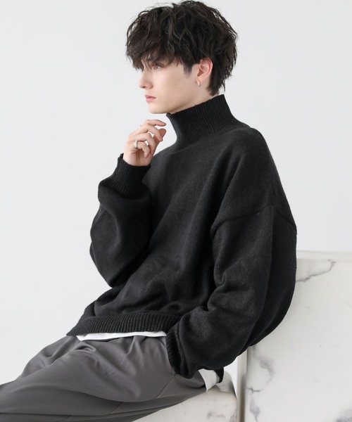 定価39600円 アパルトモン タートルネック Asymmetry Knit ASYMMETRY KNIT（ニット／セーター）｜L'Appartement