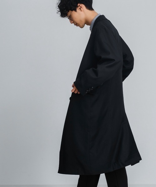 improves(インプローブス)の「T/R オーバーサイズ ダブルブレスト チェスターコート(チェスターコート・メンズ・ブラック/ブラウン/A/グレイッシュベージュ/B・LARGE/MEDIUM)」の20枚目の写真