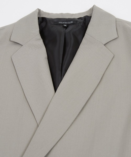 improves(インプローブス)の「T/R オーバーサイズ ダブルブレスト チェスターコート(チェスターコート・メンズ・ブラック/ブラウン/A/グレイッシュベージュ/B・LARGE/MEDIUM)」の9枚目の写真