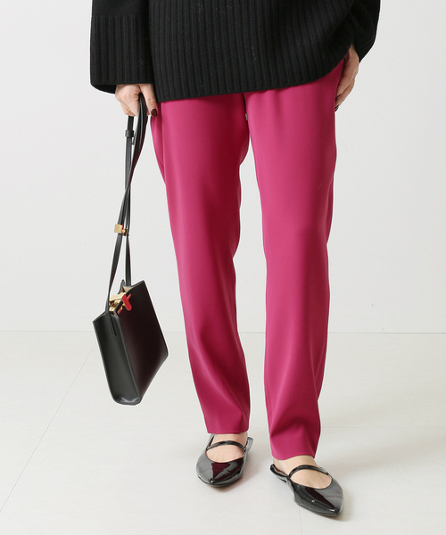 journal standard L'essage（ジャーナルスタンダードレサージュ）の「ダブルクロスジョガー パンツ◆3（その他パンツ・レディース・ピンク/ブラック/ブルー系その他・FREE）」の3枚目の写真