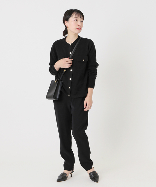 journal standard L'essage（ジャーナルスタンダードレサージュ）の「ダブルクロスジョガー パンツ◆3（その他パンツ・レディース・ピンク/ブラック/ブルー系その他・FREE）」の15枚目の写真