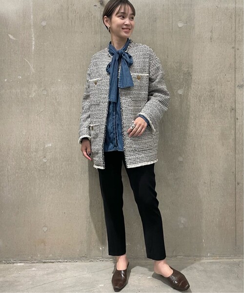 journal standard L'essage（ジャーナルスタンダードレサージュ）の「ダブルクロスジョガー パンツ◆3（その他パンツ・レディース・ピンク/ブラック/ブルー系その他・FREE）」の22枚目の写真