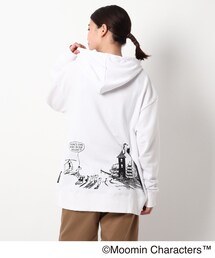 こうちゃん＊SM2×ムーミンコラボ リトルミイ柄パーカー ムーミン_リトルミイ パーカーメンズ(サイズ/M) | MOOMIN（ムーミン
