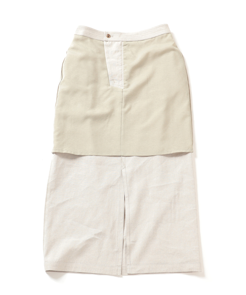 リネンタイトスカート◇（スカート）｜SLOBE IENA