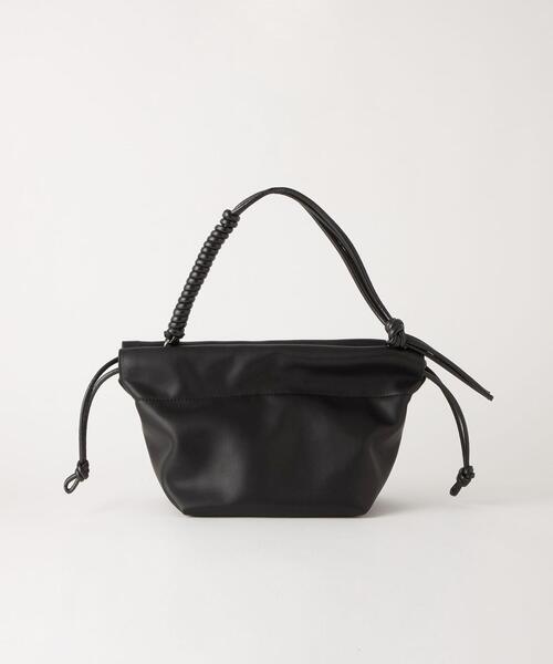 green label relaxing（グリーンレーベルリラクシング）の「ツイストハンドル 2WAY バッグ M（ショルダーバッグ・レディース・ブラック/ブラウン/その他1・FREE）」の2枚目の写真