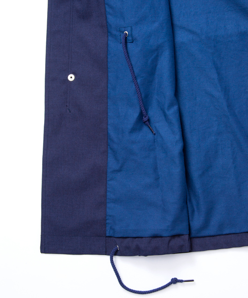 MONKEY TIME（モンキータイム）の「＜monkey time＞ ∴ PE/TRO NO/COLLAR COAT/コート ◆（その他アウター・メンズ・ネイビー・SMALL/LARGE/MEDIUM）」の5枚目の写真