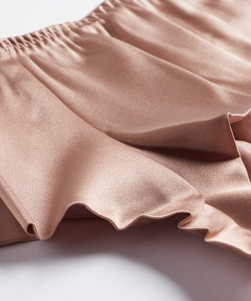 Intimissimi(インティミッシミ)の「シルク ブラジリアン(ショーツ・レディース・ブラック/ピンクゴールド/ブルー/アイボリー・L/S/XS/M)」の7枚目の写真