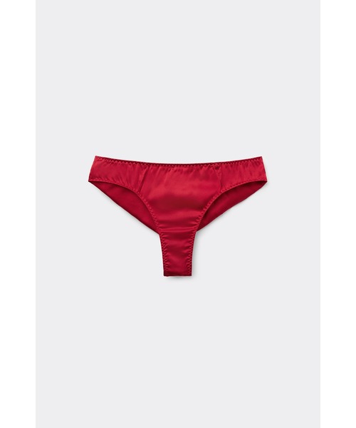 ★Intimissimi★ハートチャームブラジリアンショーツ★パンツ下着★赤M★ ブラジリアンショーツ | Intimissimi