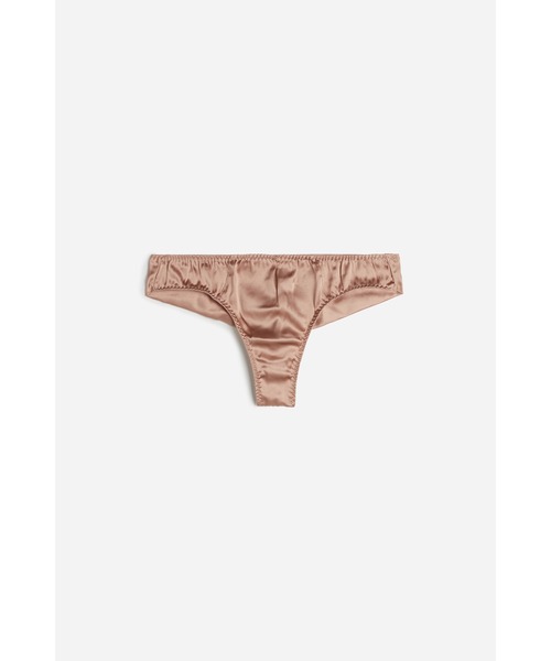 Intimissimi(インティミッシミ)の「シルク ブラジリアン(ショーツ・レディース・ブラック/ピンクゴールド/ブルー/アイボリー/レッド・L/S/XS/M)」の15枚目の写真