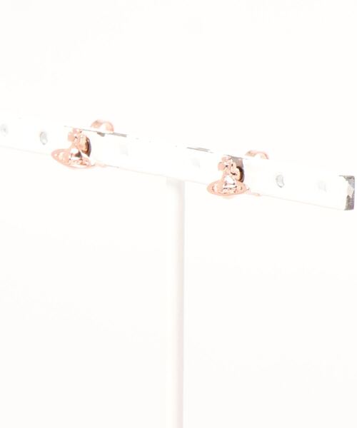 Vivienne Westwood(ヴィヴィアンウエストウッド)の「62010014/LORELEI STUD EARRINGS-IMAJ(ピアス(両耳用)・レディース・ブラック/ピンク/シルバー/ゴールド・FREE)」の2枚目の写真