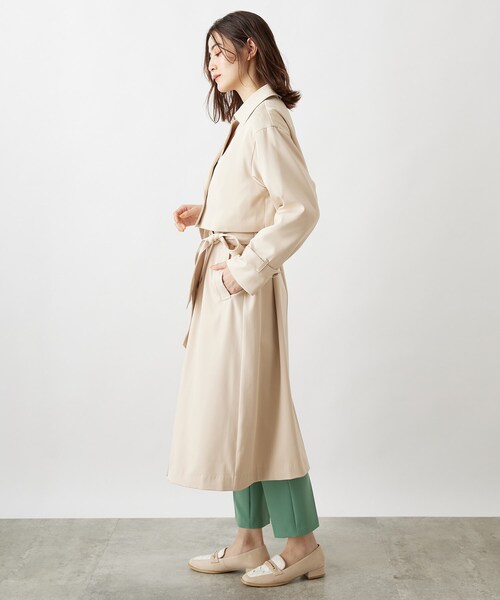 grove（グローブ）の「◆【S-3L】3WAY トレンチコート（トレンチコート・レディース・ベージュ/ブラウン系その他/ピンク系・01/02/03/04/05）」の16枚目の写真