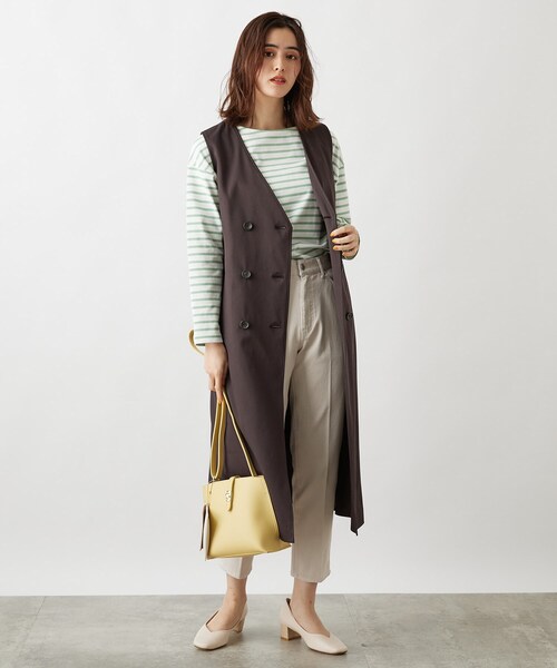 grove（グローブ）の「◆【S-3L】3WAY トレンチコート（トレンチコート・レディース・ベージュ/ブラウン系その他/ピンク系・01/02/03/04/05）」の9枚目の写真