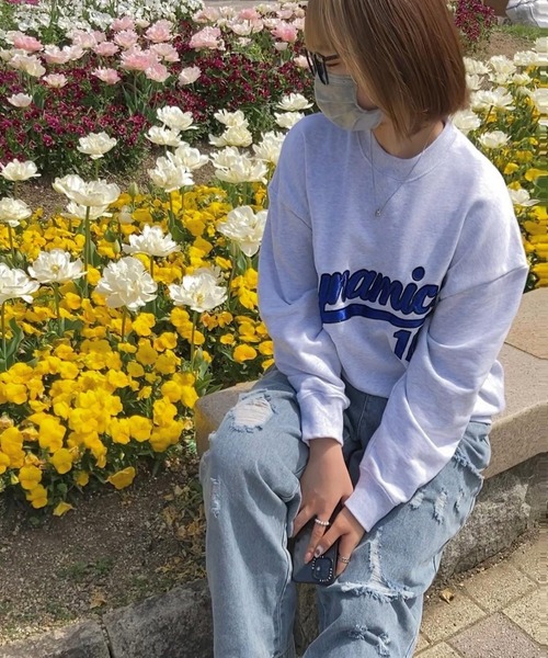 8(eight)(エイト)の「カレッジロゴトレーナー(スウェット・メンズ・ブラック系その他/グレー系その他/イエロー系その他/ブラック系その他2/グレー系その他2/グレー系その他3/グリーン系その他2/グリーン系その他3/スカイブルー系3/グリーン系その他・MEDIUM/LARGE)」の5枚目の写真