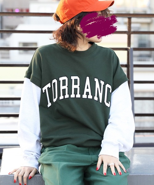 8(eight)(エイト)の「カレッジロゴトレーナー(スウェット・メンズ・ブラック系その他/グレー系その他/イエロー系その他/ブラック系その他2/グレー系その他2/グレー系その他3/グリーン系その他2/グリーン系その他3/スカイブルー系3/グリーン系その他・MEDIUM/LARGE)」の8枚目の写真