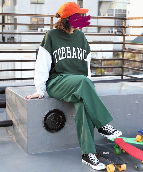 8(eight)(エイト)の「カレッジロゴトレーナー(スウェット・メンズ・ブラック系その他/グレー系その他/イエロー系その他/ブラック系その他2/グレー系その他2/グレー系その他3/グリーン系その他2/グリーン系その他3/スカイブルー系3/グリーン系その他・MEDIUM/LARGE)」の22枚目の写真