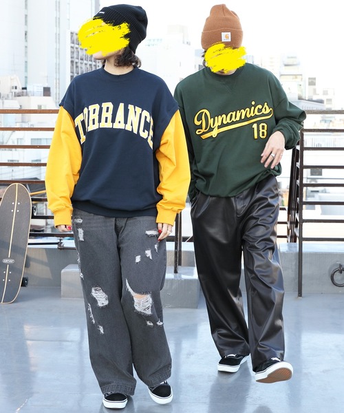 8(eight)(エイト)の「カレッジロゴトレーナー(スウェット・メンズ・ブラック系その他/グレー系その他/イエロー系その他/ブラック系その他2/グレー系その他2/グレー系その他3/グリーン系その他2/グリーン系その他3/スカイブルー系3/グリーン系その他・MEDIUM/LARGE)」の14枚目の写真