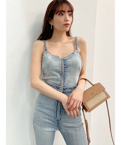 GYDA（ジェイダ）の「2WAYmix materialミニBAG（ハンドバッグ・レディース・ブラック/ベージュ・FREE）」の3枚目の写真