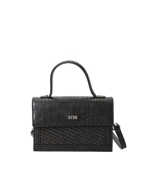 GYDA（ジェイダ）の「2WAYmix materialミニBAG（ハンドバッグ・レディース・ブラック/ベージュ・FREE）」の16枚目の写真