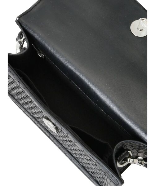 GYDA（ジェイダ）の「2WAYmix materialミニBAG（ハンドバッグ・レディース・ブラック/ベージュ・FREE）」の20枚目の写真